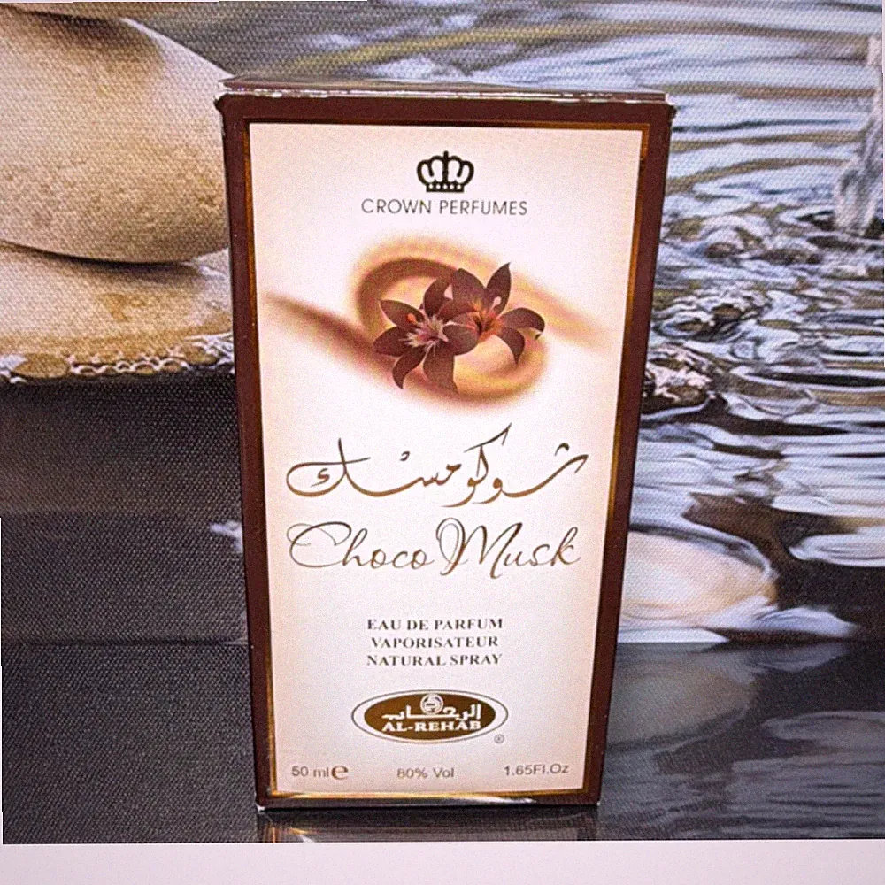 Al-Rehab Choco Musk Eau de Parfum Natural Spray 50 ml Vanillin Scent