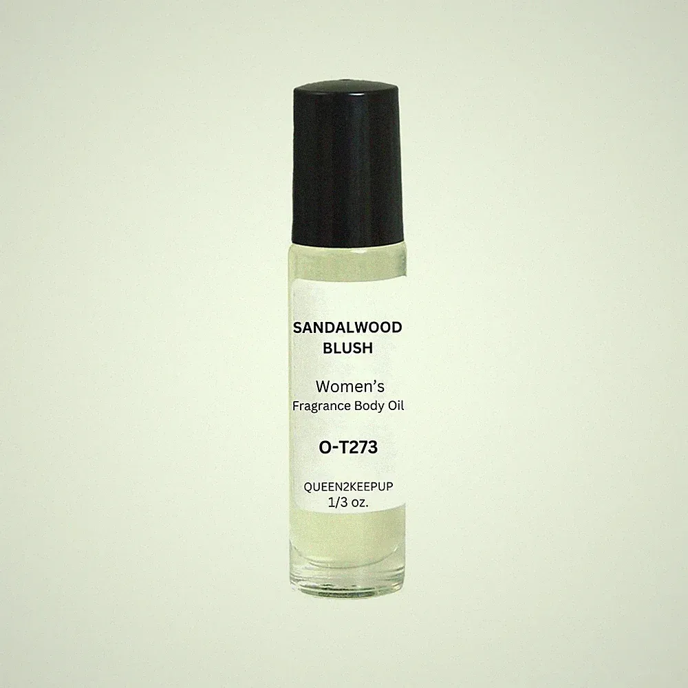 Sandalwood Blush (Women) Body Oil 10 ml Fragrance All Natural 1/3 oz Roll-On