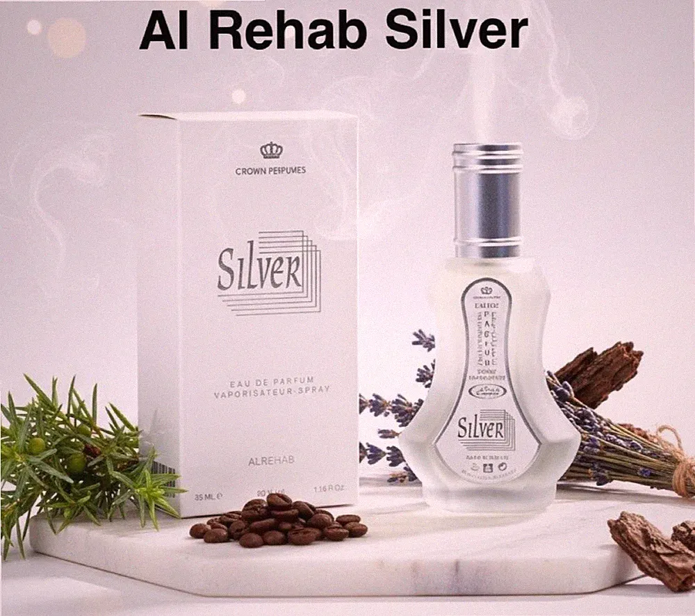 Silver - Eau De Perfume Natural Perfume Spray - 35 ml (1.15 fl. oz) -Unisex