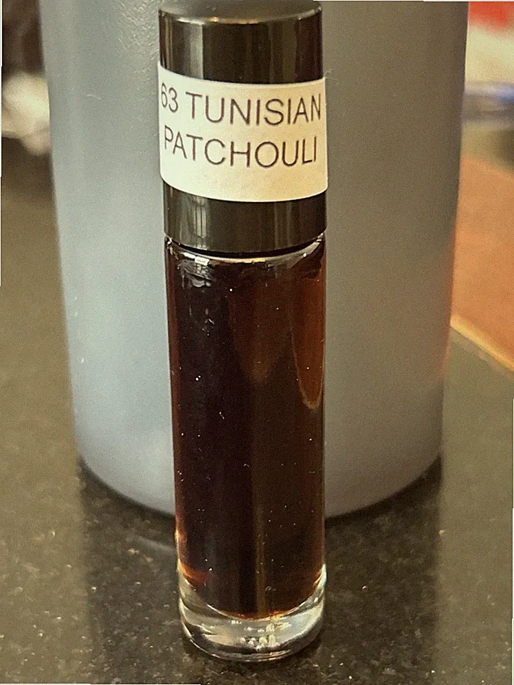 Tunisian Patchouli Body Oil 1/3oz Roll On Bottle Uncut Pure Natural Fragrance
